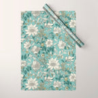 Elegant Vintage Floral Pattern Wrapping Paper Gallery Image 1