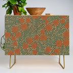 Summer Garden / Green & Orange Credenza Gallery Image 1