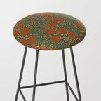 Summer Garden / Green & Orange Stool Gallery Image 2