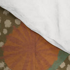 Summer Garden / Green & Orange Comforter Gallery Image 4