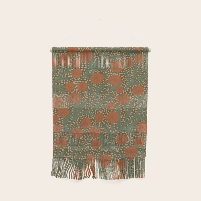 Summer Garden / Green & Orange Wall Hanging Gallery Image 1