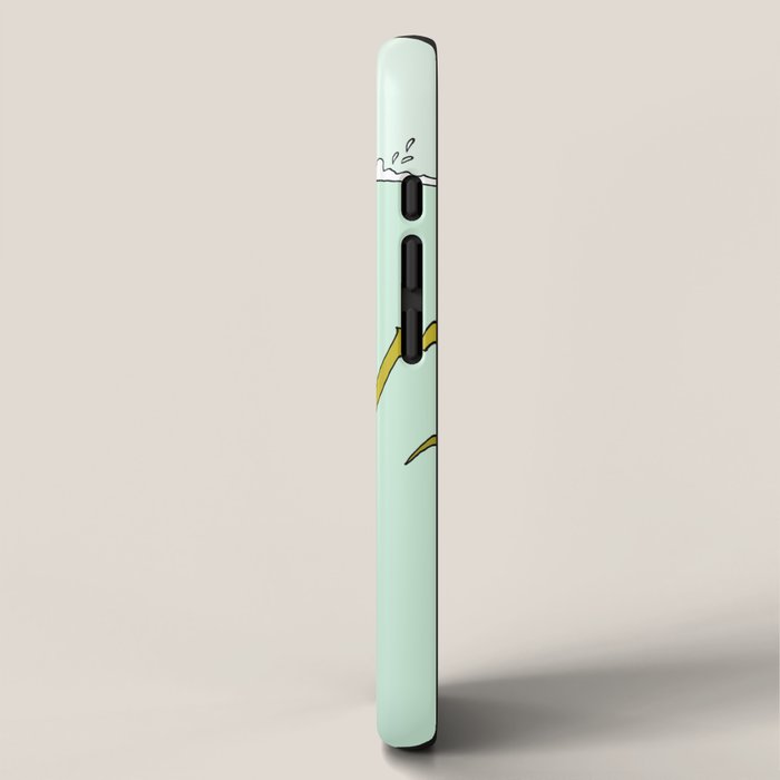 70s outer banks surf // retro surf by surfy birdy iPhone Case Gallery Image 2