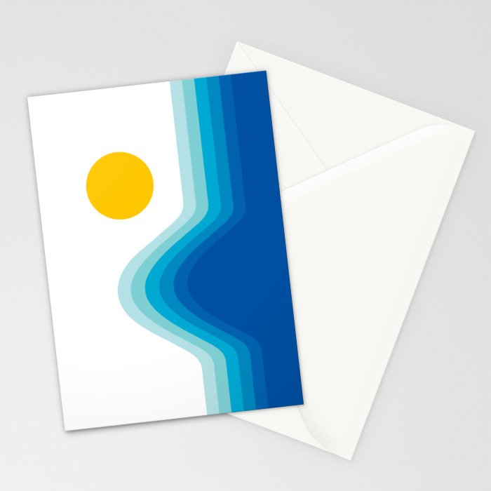 Ocean Horizon Stationery Card Gallery Image 2