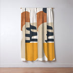 Abstract Art / Shapes 36 Window Curtain Gallery Image 3