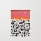 Sunset & Spots: Mid Century Abstraction Wall Hanging Gallery Image 1
