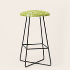 Mid Century Modern Radioactive Surfer 251 Chartreuse Stool Gallery Image 1