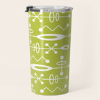 Mid Century Modern Radioactive Surfer 251 Chartreuse Travel Mug Gallery Image 3