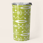 Mid Century Modern Radioactive Surfer 251 Chartreuse Travel Mug Gallery Image 2