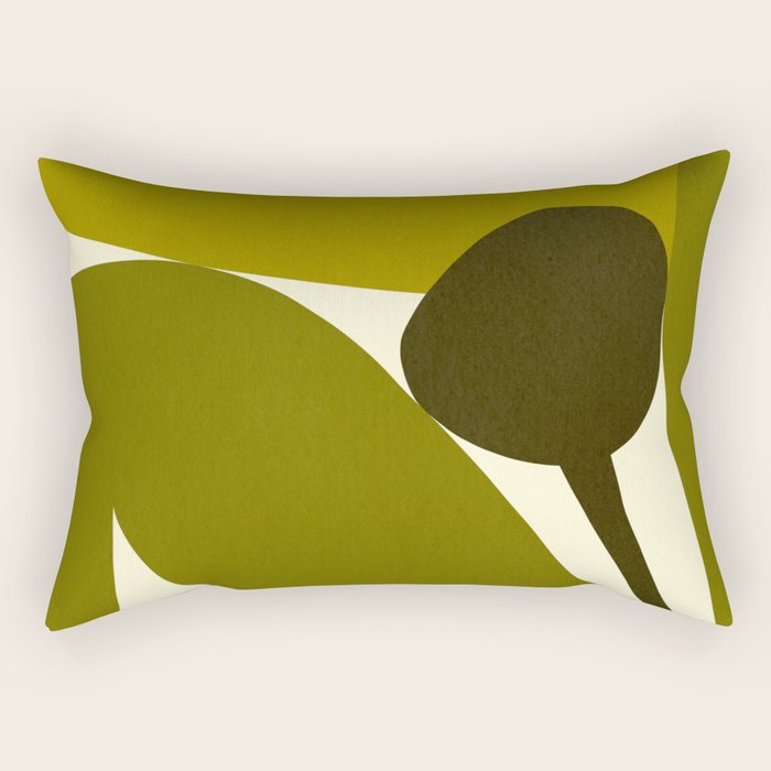 Abstract-botanical 04 Rectangular Pillow Gallery Image 1