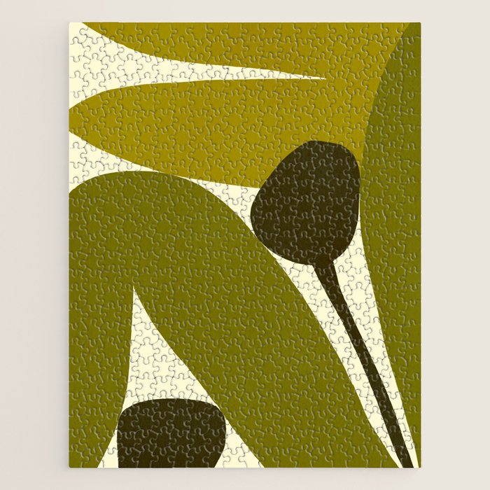 Abstract-botanical 04 Jigsaw Puzzle Gallery Image 1