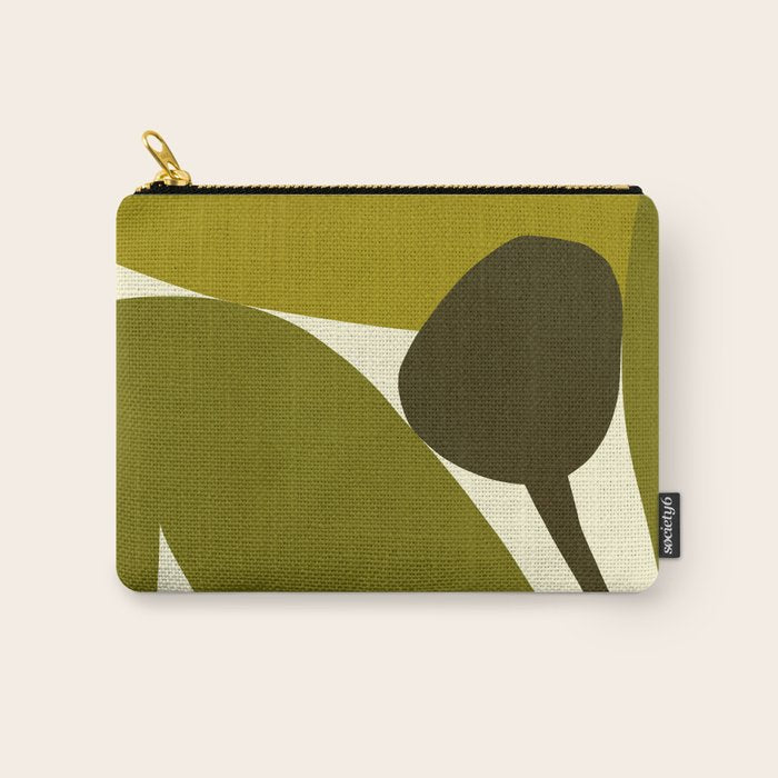 Abstract-botanical 04 Carry All Pouch Gallery Image 1
