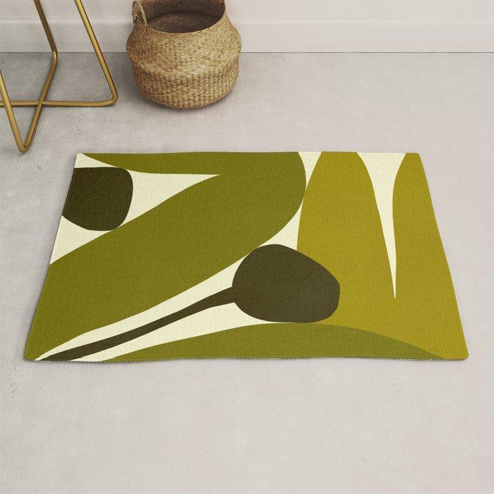 Abstract-botanical 04 Rug Gallery Image 1