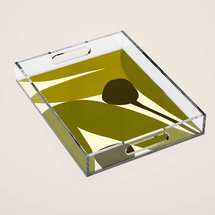 Abstract-botanical 04 Acrylic Tray Gallery Image 1