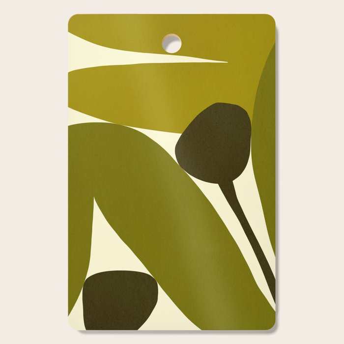 Abstract-botanical 04 Cutting Board Gallery Image 1