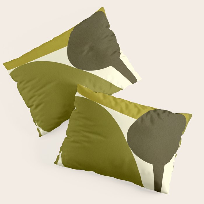Abstract-botanical 04 Pillow Sham Gallery Image 3