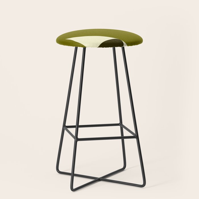 Abstract-botanical 04 Stool Gallery Image 1