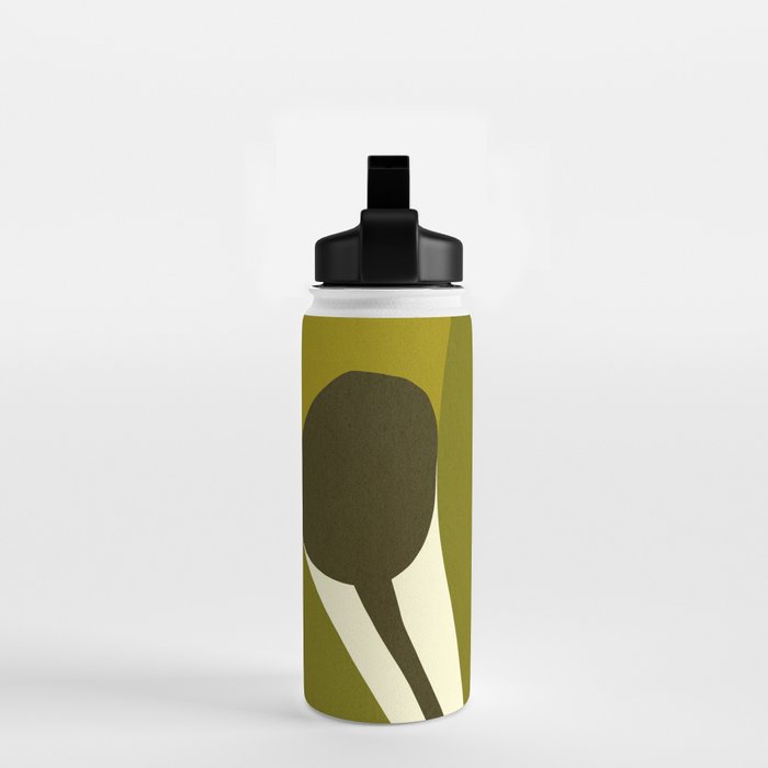 Abstract-botanical 04 Water Bottle Gallery Image 2