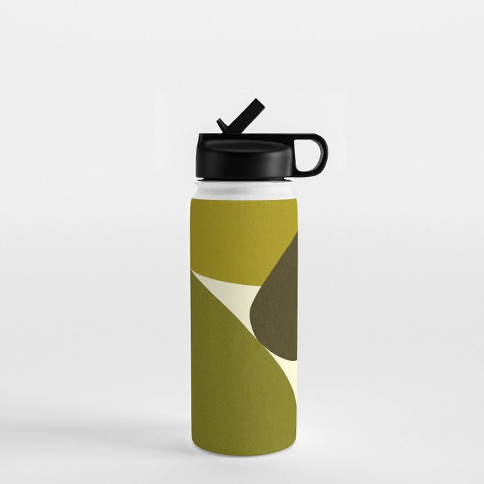 Abstract-botanical 04 Water Bottle Gallery Image 1