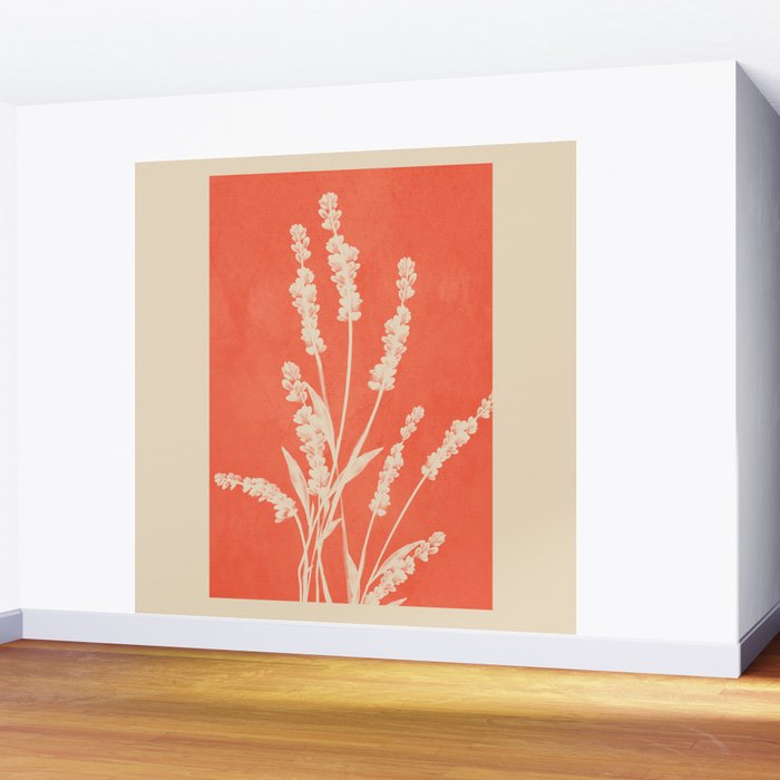 Plant Imprints 2 Wall Mural Gallery Image 2