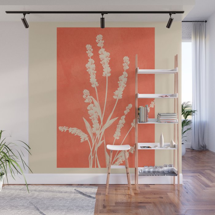 Plant Imprints 2 Wall Mural Gallery Image 1