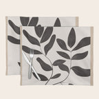 Minimalist plants and leaves Art 8 Placemat Gallery Image 1