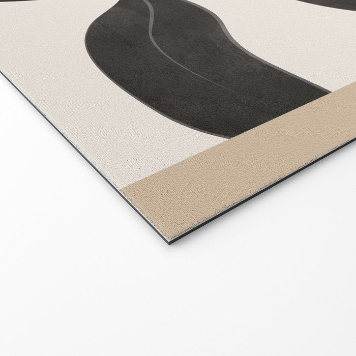 Minimalist plants and leaves Art 8 Welcome Mat Gallery Image 2
