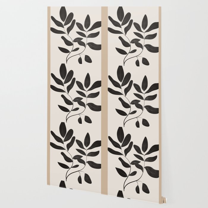 Minimalist plants and leaves Art 8 Wallpaper Gallery Image 2