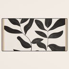 Minimalist plants and leaves Art 8 Desk Mat Gallery Image 3