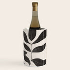 Minimalist plants and leaves Art 8 Wine Chiller Gallery Image 3