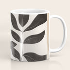 Minimalist plants and leaves Art 8 Coffee Mug Gallery Image 1
