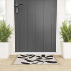 Minimalist plants and leaves Art 8 Welcome Mat Gallery Image 3