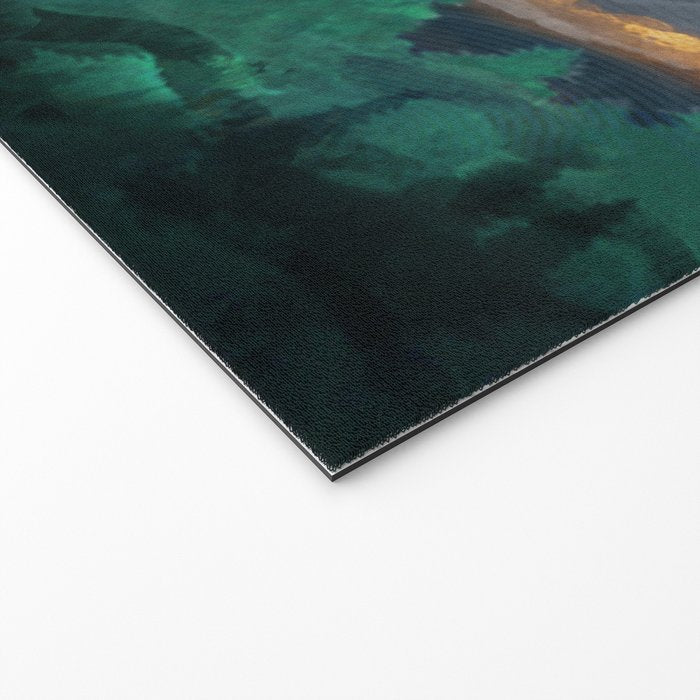 Green Wild Mountainside Welcome Mat Gallery Image 2