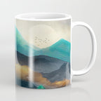 Green Wild Mountainside Coffee Mug Gallery Image 1