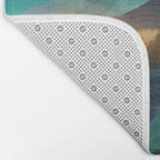 Green Wild Mountainside Bath Mat Gallery Image 2