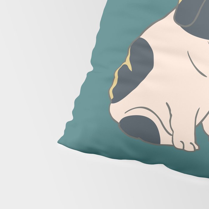 English Bulldog Kisses Pillow Sham Gallery Image 4