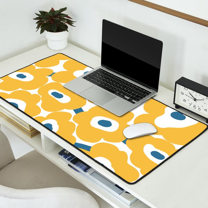 sunny flower land  Desk Mat Gallery Image 2