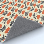 Retro 70s Tulip Pattern Rug Gallery Image 4