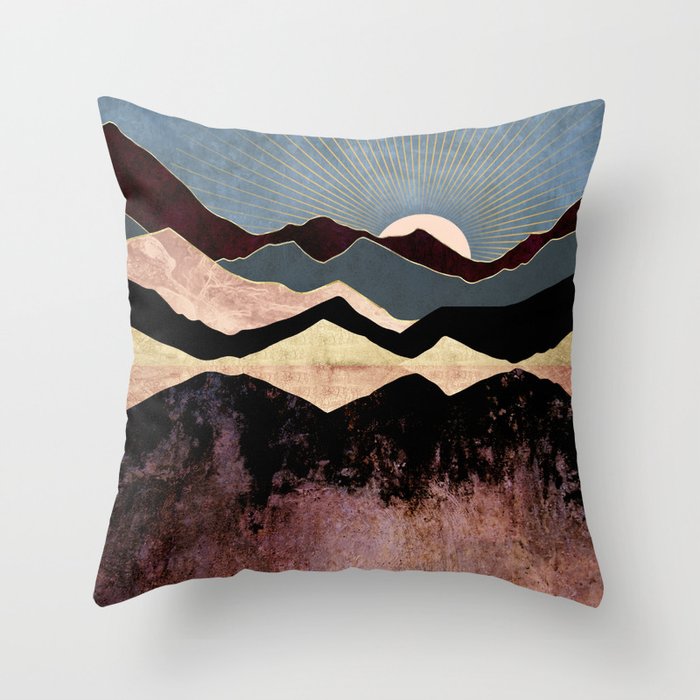 Crimson Peaks Throw Pillow Gallery Image 6
