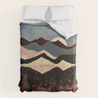 Crimson Peaks Duvet Cover Gallery Image 6