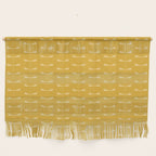 Dragonfly Pattern XIV Golden Yellow Wall Hanging Gallery Image 1