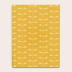 Dragonfly Pattern XIV Golden Yellow Notebook Gallery Image 4