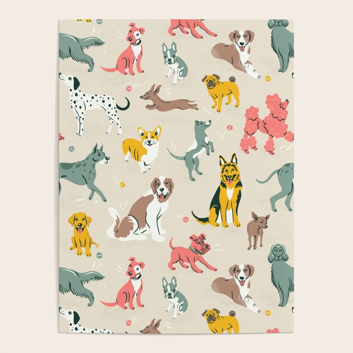 Silly Dog Friends Poster Gallery Image 4