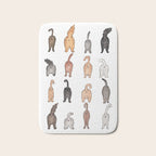 Cat butts Bath Mat Gallery Image 1