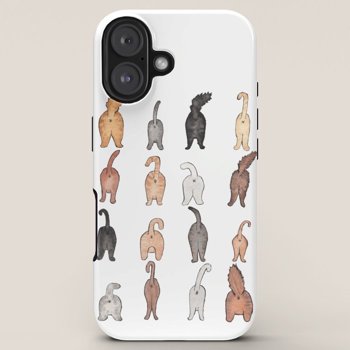 Cat butts iPhone Case Gallery Image 5