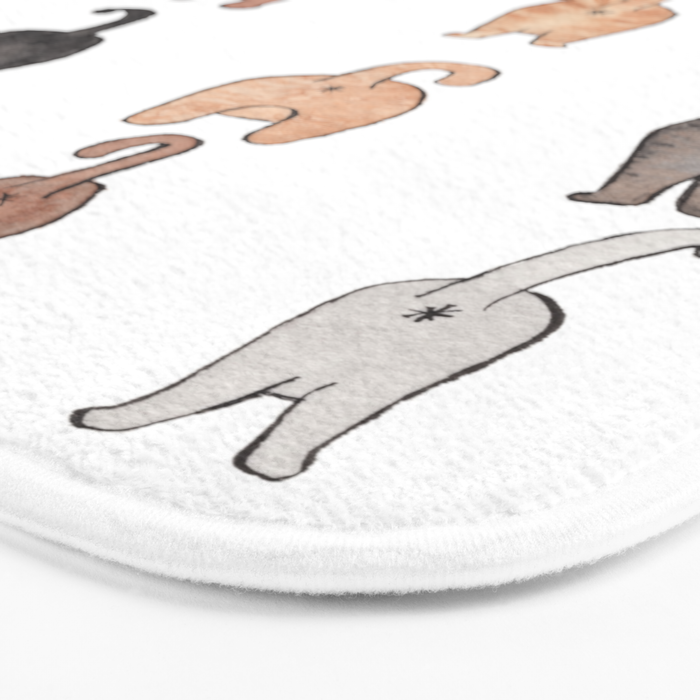 Cat butts Bath Mat Gallery Image 3