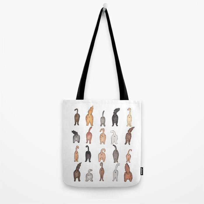 Cat butts Tote Bag Gallery Image 2