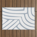 Abstract Stripes LXXII Outdoor Rug Gallery Image 1