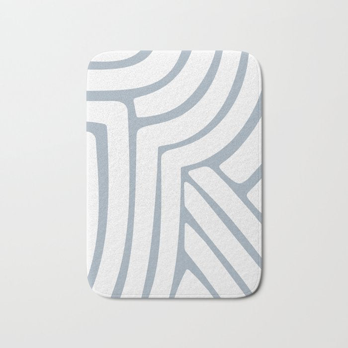 Abstract Stripes LXXII Bath Mat Gallery Image 1