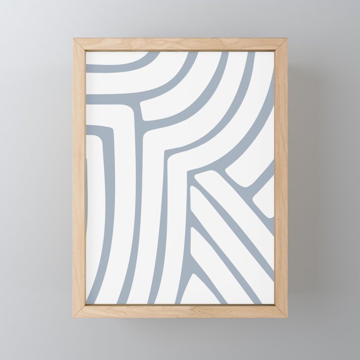 Abstract Stripes LXXII Mini Art Print Gallery Image 1
