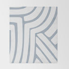 Abstract Stripes LXXII Throw Blanket Gallery Image 2